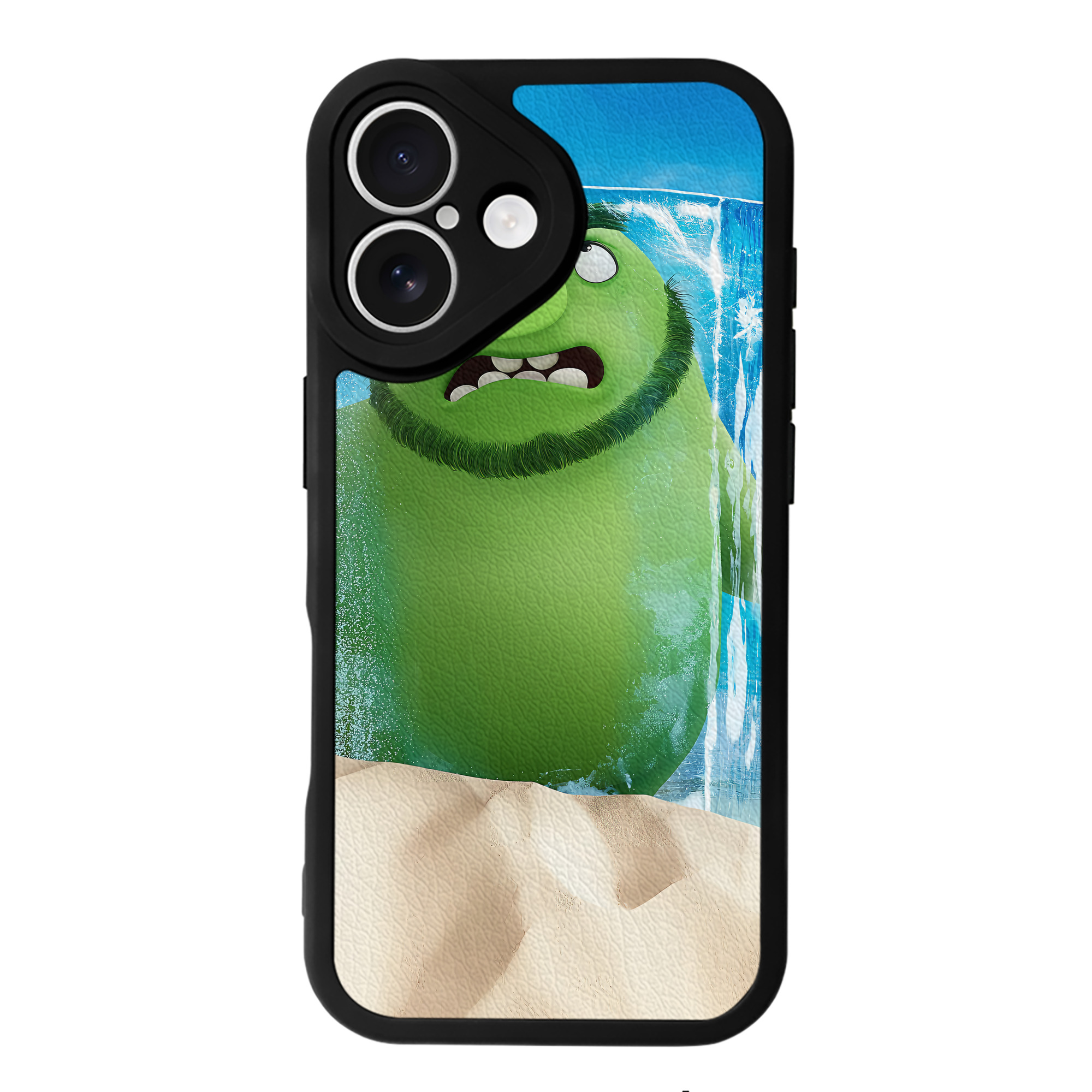 （画像用） Angry Birds アングリーバード 【iPhone 16シリーズ対応】シリコンスマホケース（レザー調） 材質：シリコン